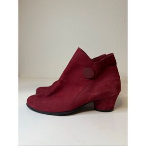 Arche Red Ankle Booties Size 38